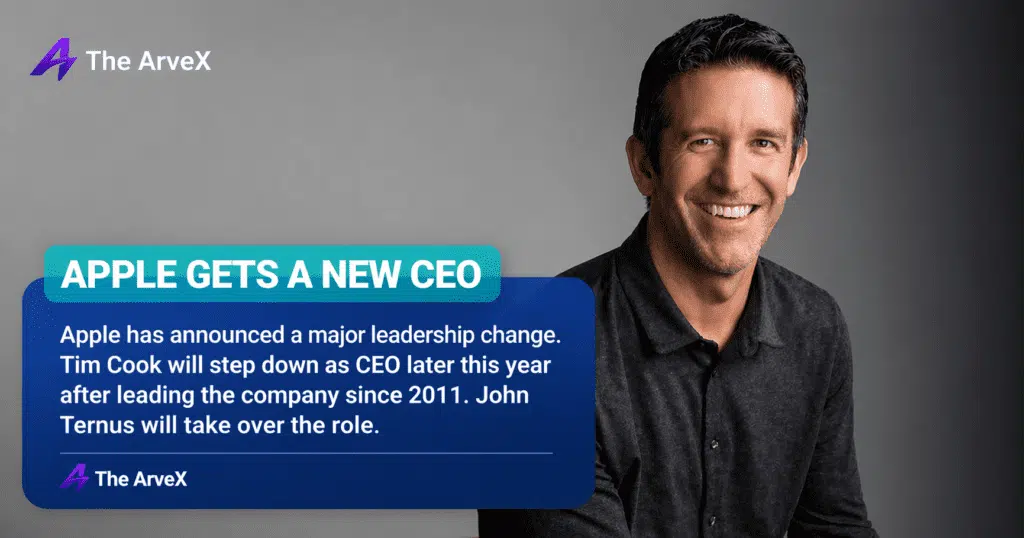 Apple’s New CEO 2026 Apple announces new CEO John Ternus replacing Tim Cook after leading since 2011