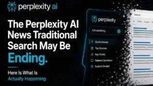 Perplexity AI executive discussing the future of AI search and Google competition